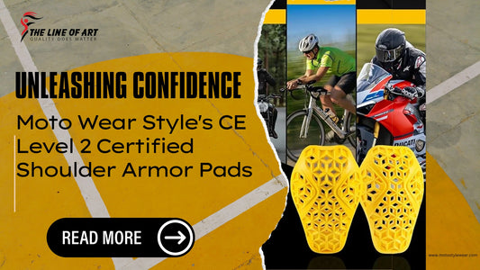 Moto Wear Style's CE Level 2 Certified Shoulder Armor Pads