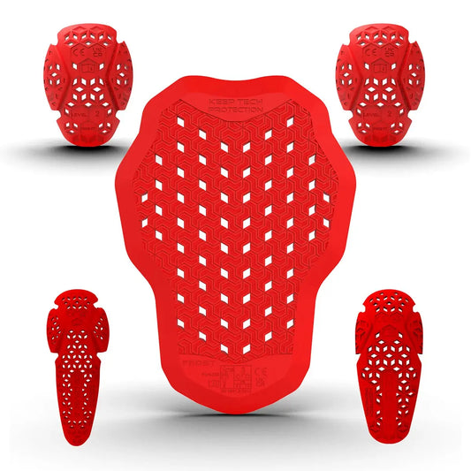 All-in-One Protective Pads Set | CE Level 2 Certified Protection Moto Style Wear