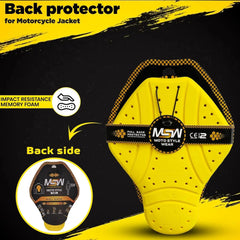 CE-2 Center Back Protective Pad Moto Style Wear