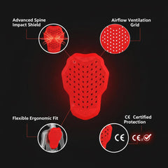 Center Back Armor - CE Level 2 | Ultimate Spine Protection for Riders