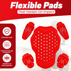 High-Quality CE Level 2 Protection pads set Moto Style Wear