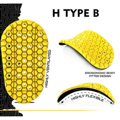 Multipurpose Shoulder, Elbow & Hip Armor Set - CE Level 2 Protection Moto Style Wear