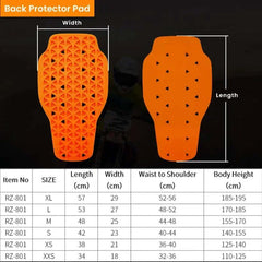 CE 1 Approve Back Protective Pad