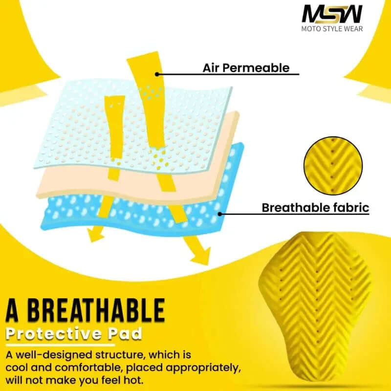 CE-1 Rated Center Back Protective Pad