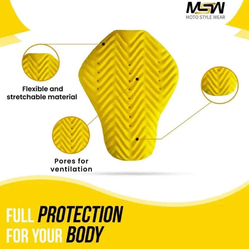 CE-1 Rated Center Back Protective Pad