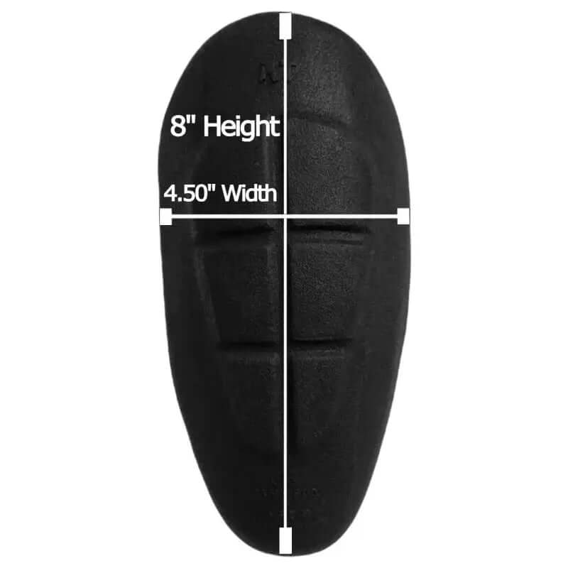 CE-1 Rated Hip Protective Pads (Black)