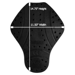 CE 1 Rated Protective Pads Set Center-Back, Shoulder, Elbow, & Hip