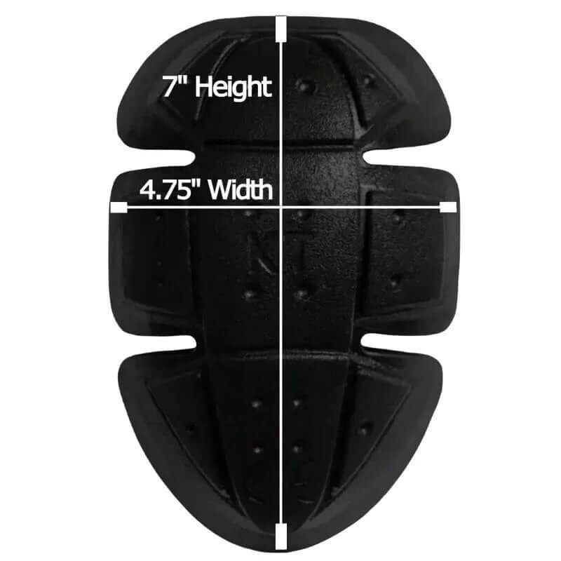 CE 1 Rated Protective Pads Set Center-Back, Shoulder, Elbow, & Hip