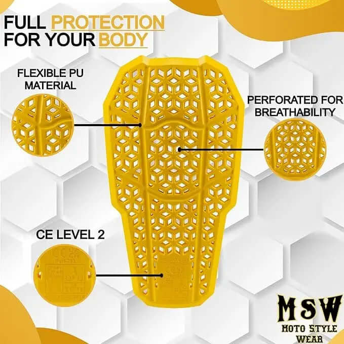 CE 2 Approve Back Protective Pad