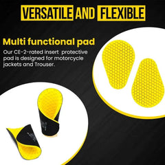 CE-2 Approve Protective Hip Pads Moto Style Wear