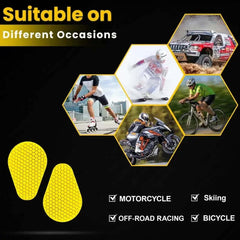 CE-2 Approve Protective Hip Pads Moto Style Wear