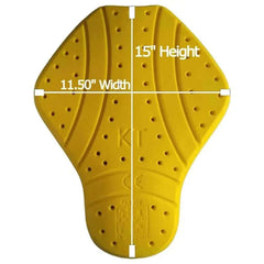 CE-2 Rated Protective Pads Set (Center-Back, Shoulder, Knee, Hip & Tailbone)