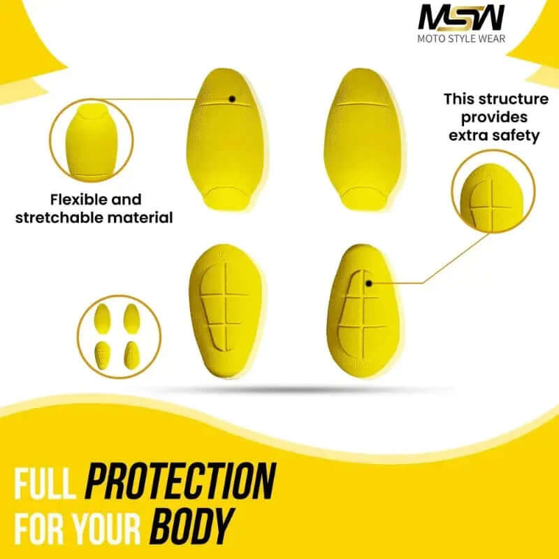 CE-2 Rated Protective Pads Set (Hip & Knee)