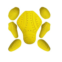 CE-2 Rated Protective Pads Set for Center-Back, Shoulder, Elbow, and Hip