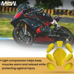 CE Certified Armor Pads Pack 8 Pieces Set