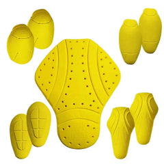 CE Level 2 Certified Armor Pad Set (Back, Shoulder, Thigh, Knee and Elbow)