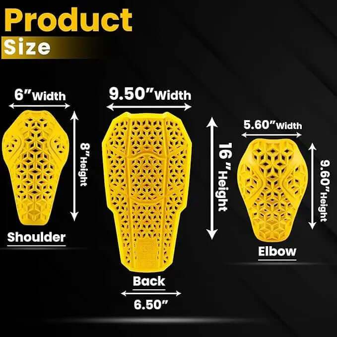 CE Level 2 Certified Armor Pads Set