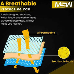 CE- Level 2 Certified Armor Pads Set for Shoulder, Knee, Back, Elbow, and Hip