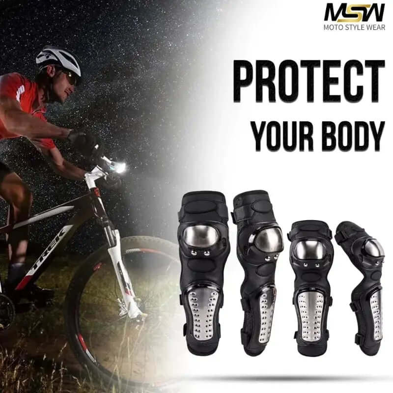 CE-Level 2 Stainless Steel Armor Pad inserts (knee and Elbow) for Jackets and Pants