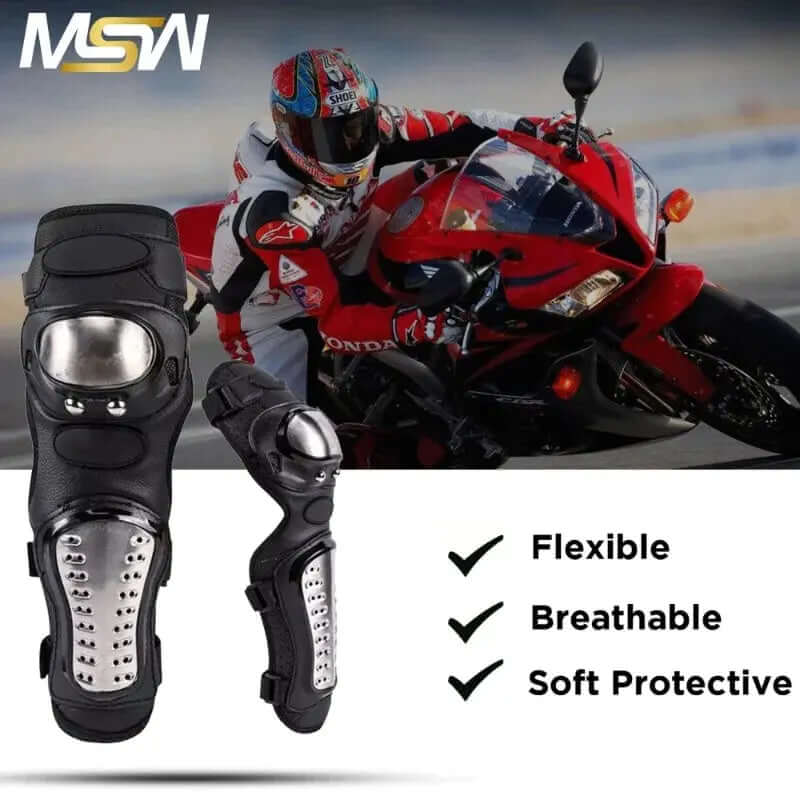 CE-Level 2 Stainless Steel Armor Pad inserts (knee and Elbow) for Jackets and Pants