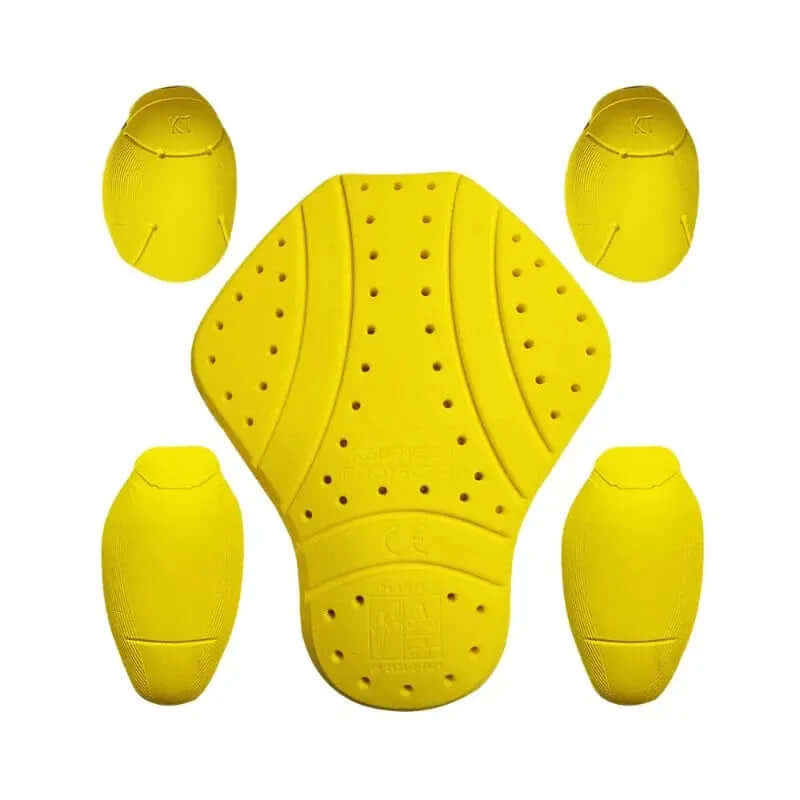 CE Level 2 armor pad set (Back, Shoulder and Elbows armor inserts) for motorcycle jacke