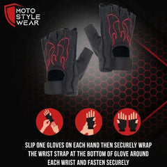 Leather Workout Gloves