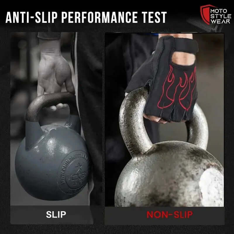 Leather Workout Gloves