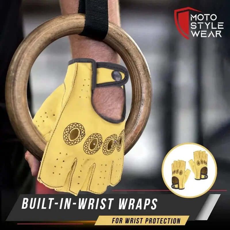 Leather Workout Gloves