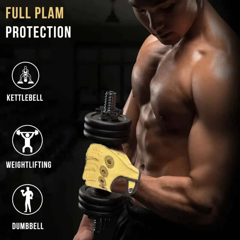 Leather Workout Gloves