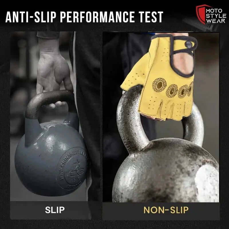 Leather Workout Gloves