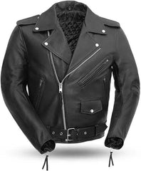Men's Motorcycle Leather Jacket