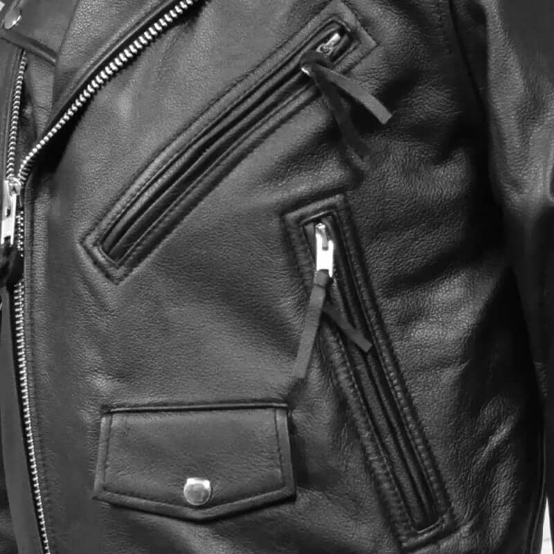 Men's Motorcycle Leather Jacket