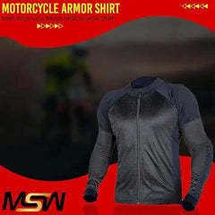 Armor Compression Shirt for Men's & Women’s with CE Level 1 Protective Armor