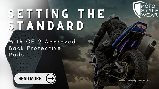 Setting the Standard with CE 2 Approved Back Protective Pads