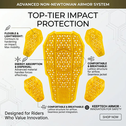 CE Level 2 Certified Armor Pads Set