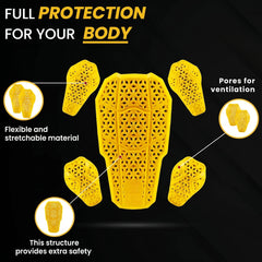 CE Level 2 Certified Armor Pads Set