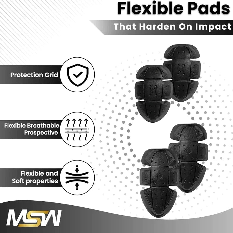 CE 1 Rated Protective Pads Set Elbow & Shoulder