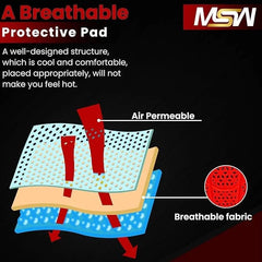 CE 2 Approve Back Protective Pad, Level 2 Approved Back Protector