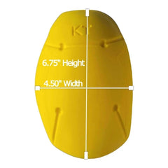CE-2 Rated Protective Pads Set (Center-Back, Shoulder, Knee, Hip & Tailbone)